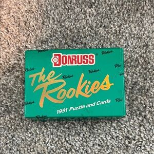 Donruss The Rookies 1991 Card Set & Puzzle - brand new and sealed.